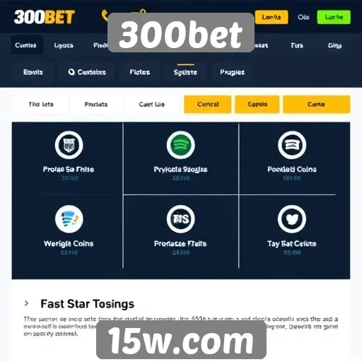 Análise das funcionalidades do site 300bet